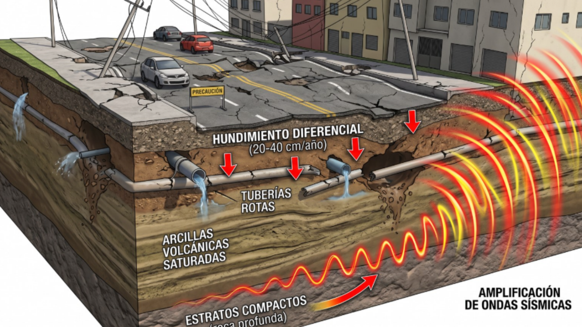 métodos geofísicos para estudiar el subsuelo antes de construir