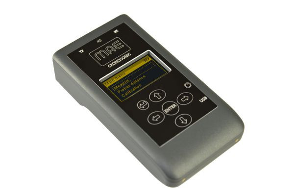 Instrumento ultrasónico MAE Cronosonic para velocidad de pulso