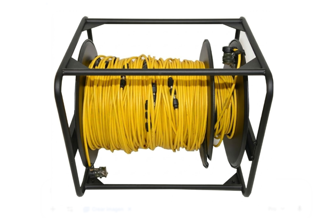 Cable geoeléctrico de 24 tomas, 20 metros de separación